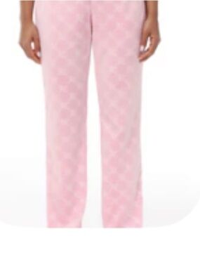 Juicy Couture Embossed “JC”Patterned Velour Track Pants/Size XL/NIB/SEALED!